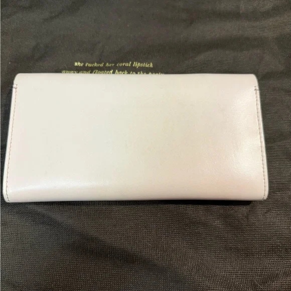 Kate spade Madison Ave pink leather flap satchel & wallet - Picture 9 of 11